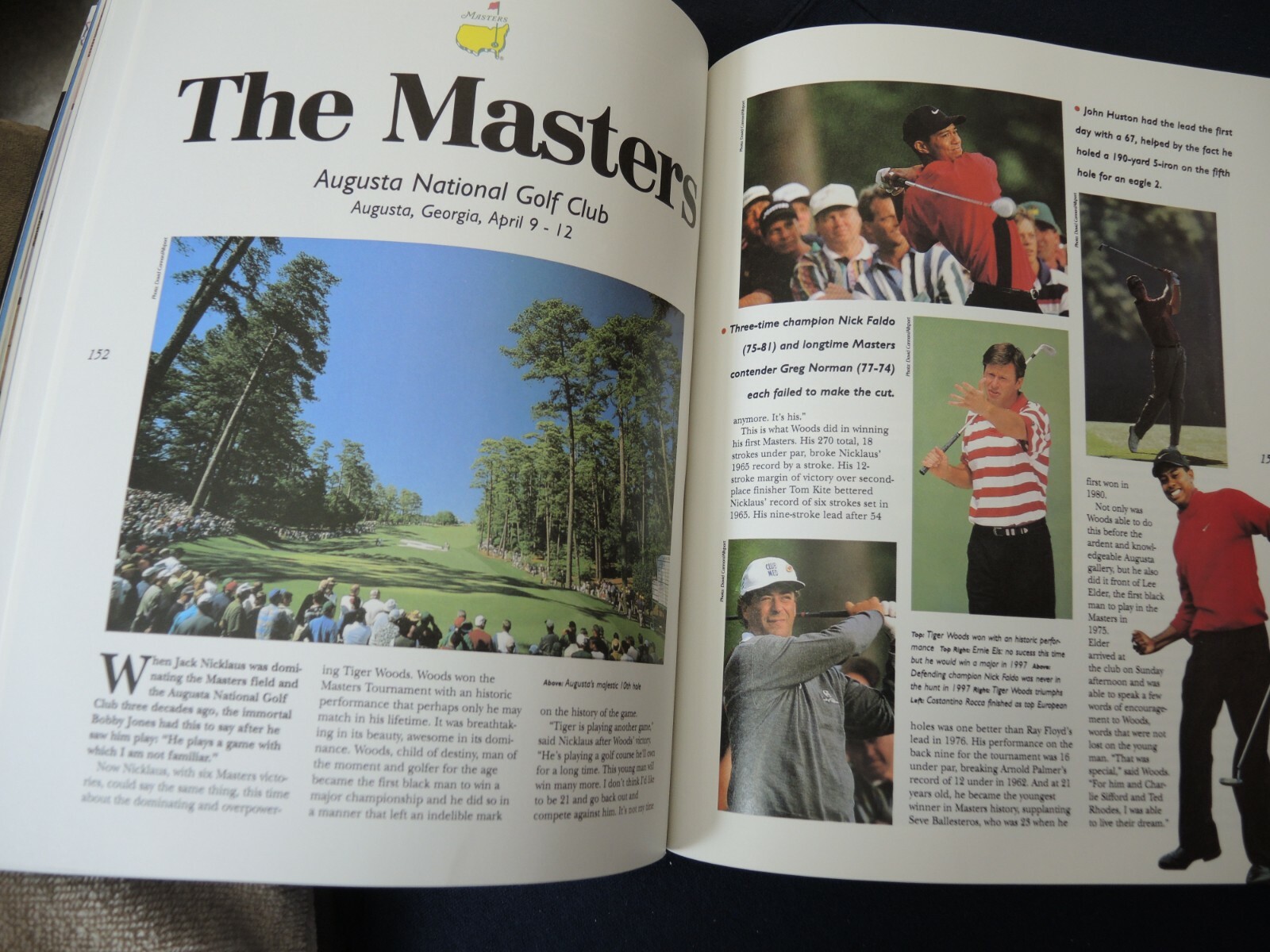 PGA TOUR 1998 YEARBOOK