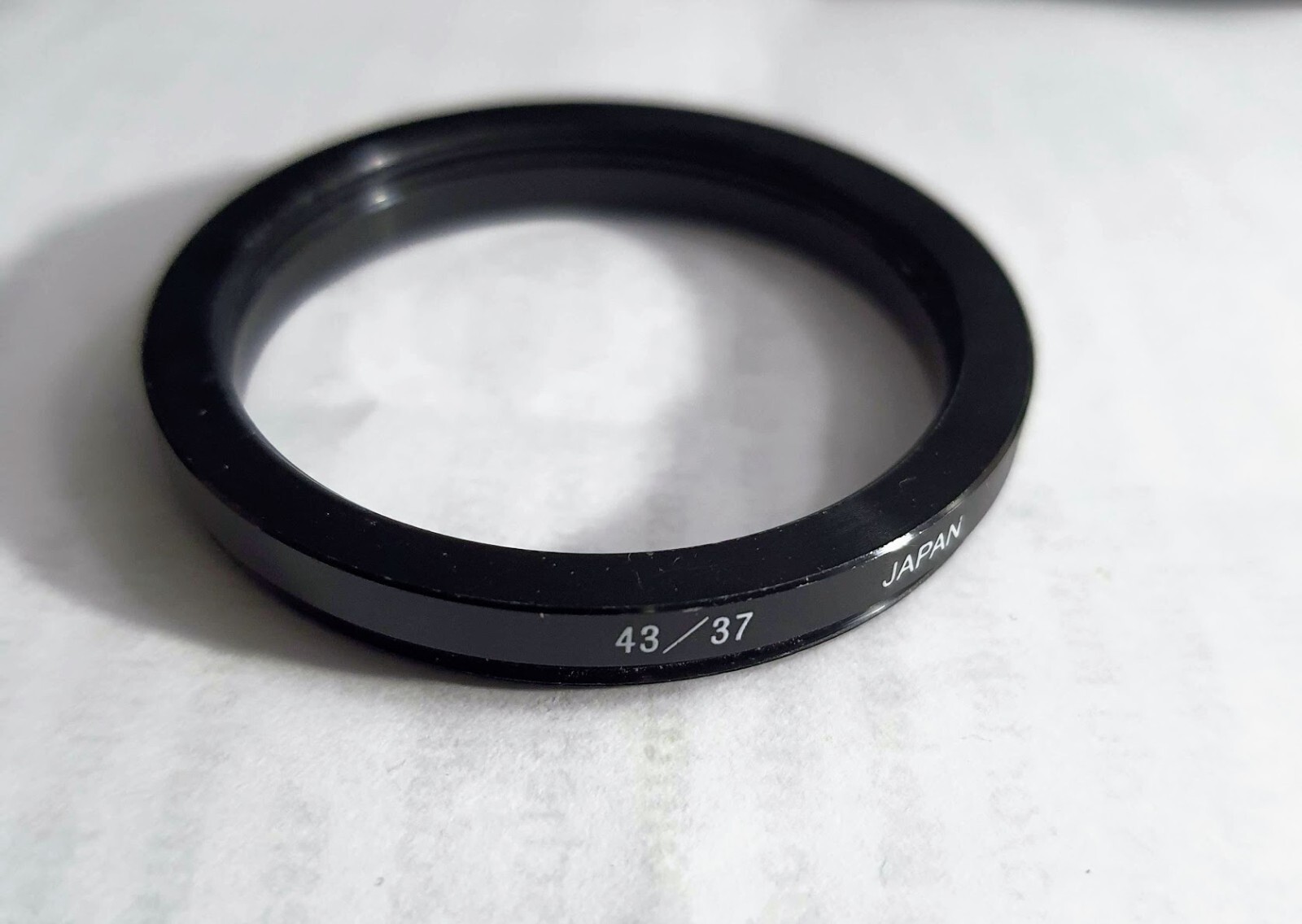 43-37mm Step-Down Lens Filter Ring 43mm-37mm Japan Stepping Metal Adapter 37 mm