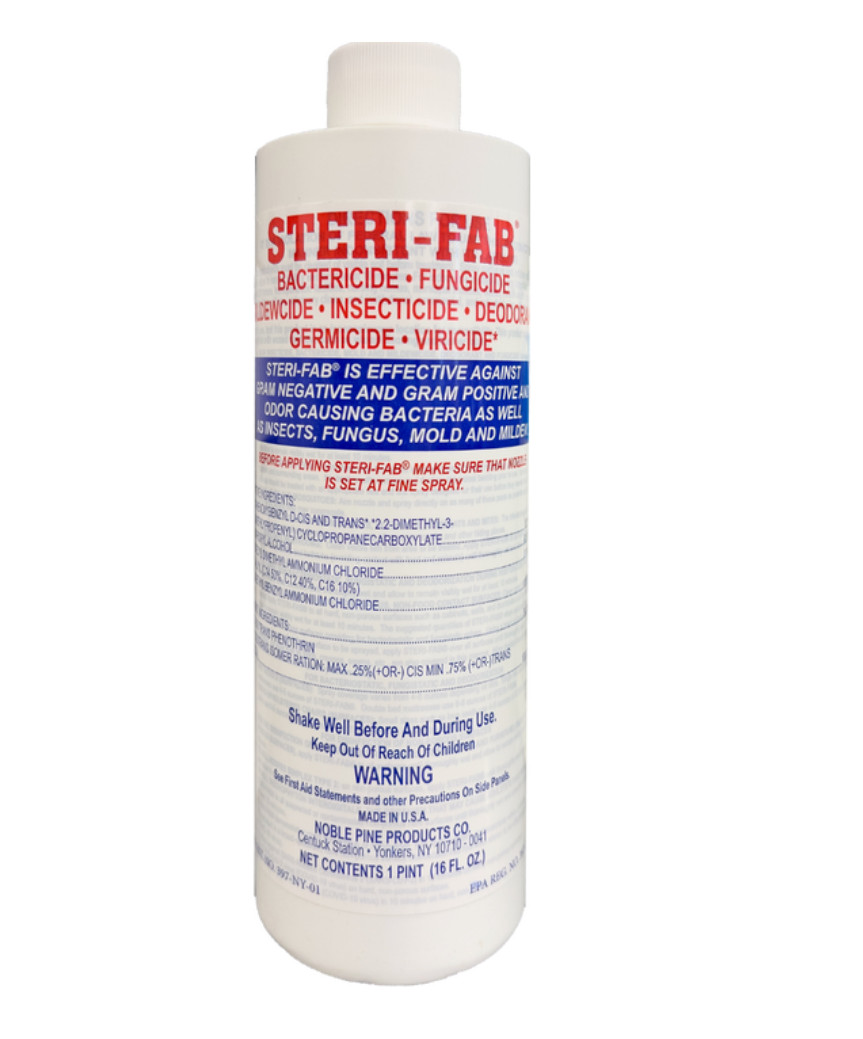 16 oz Steri-fab Bed Bug Pest Control Insecticide Deodorizer, Fungicide  etc