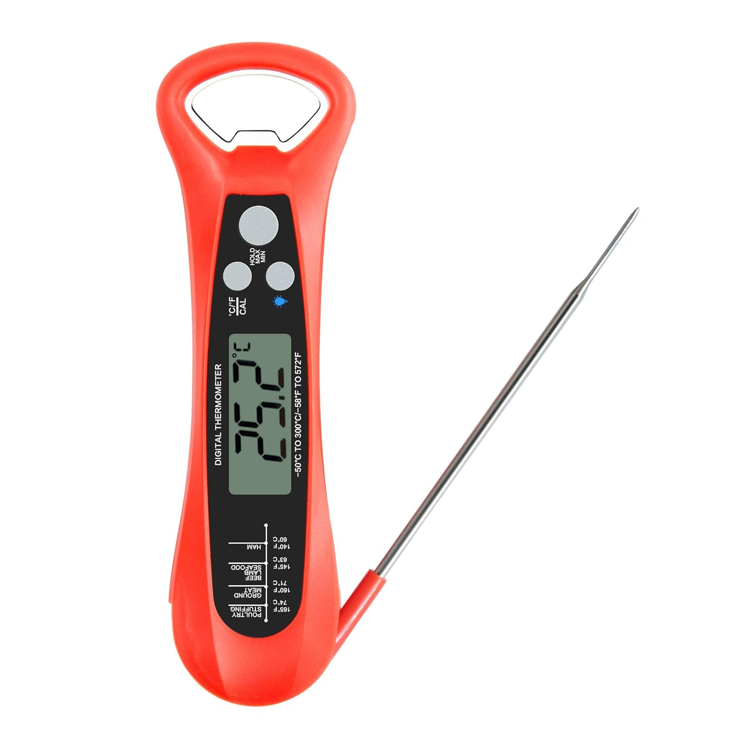 Folding Digital HVAC Thermometer -50°C to 300°C