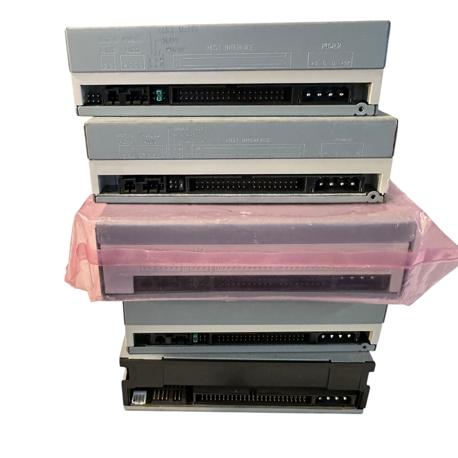 Lot of 5 Computer Internal CD / CD-RW Disc Drive Untested