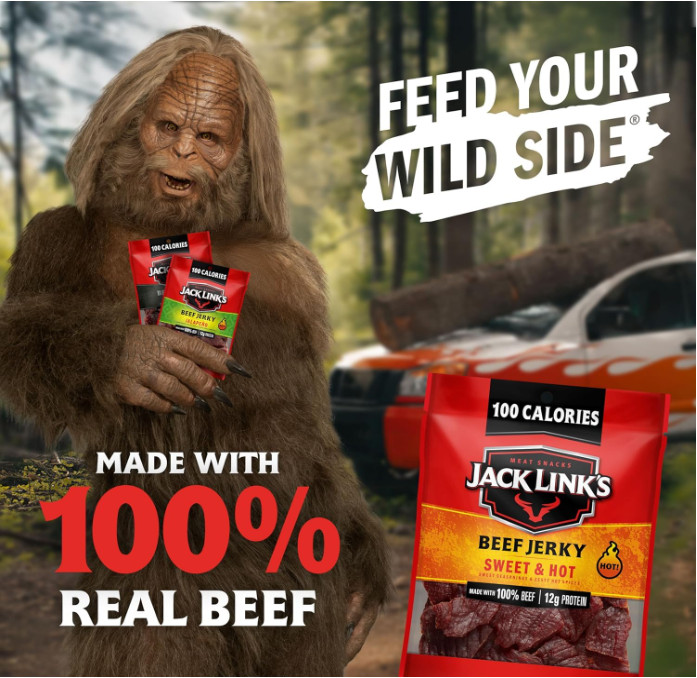 Jack Link’s Bold Beef Jerky Variety Pack, 15 Count