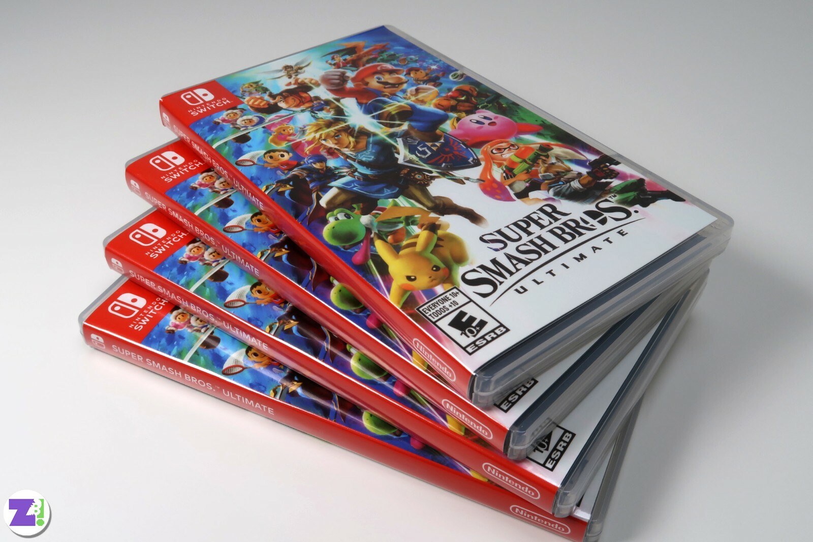 Super Smash Bros Ultimate: Replacement Cover Art Insert & Case Nintendo Switch