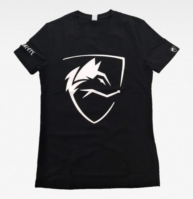 Alphalete Athletics Shirt OG Shield Logo Unisex Short Sleeve Performance Tee