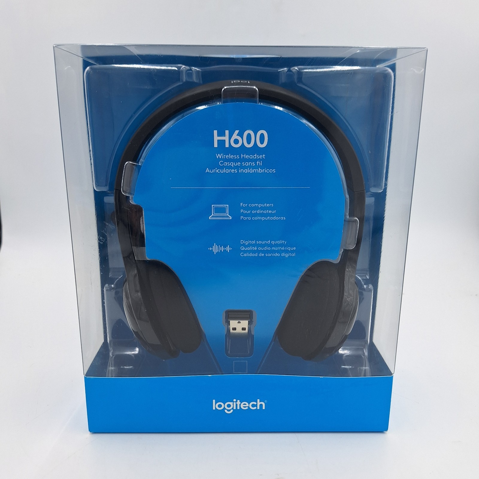 Logitech H600 Wireless Headset New