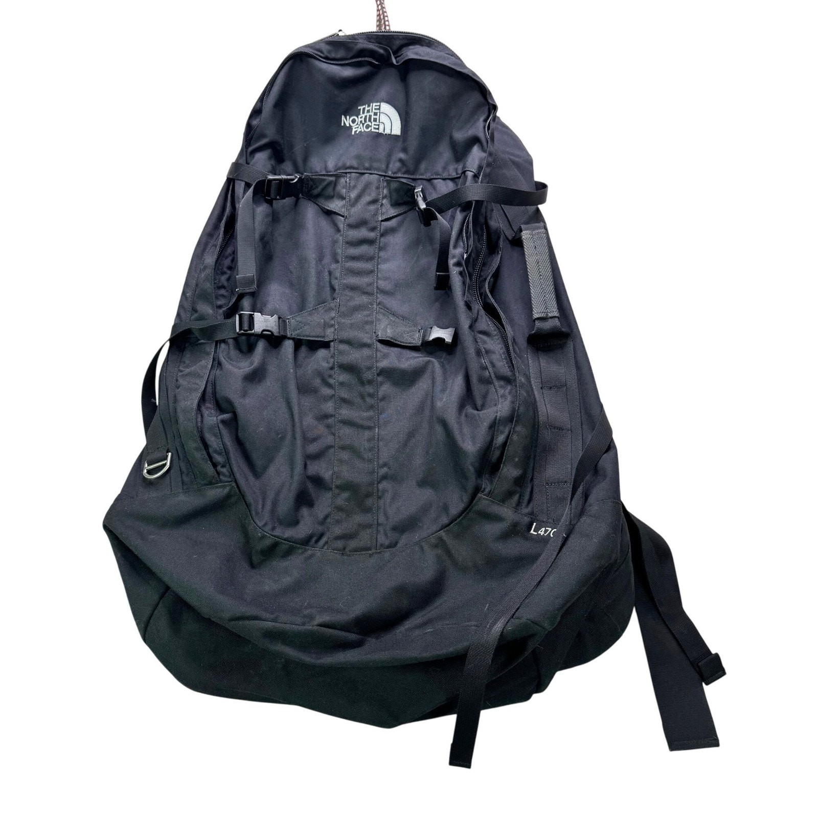 The North Face L4700 Backpack Hiking Camping Bag Padded Shoulder Straps Belt