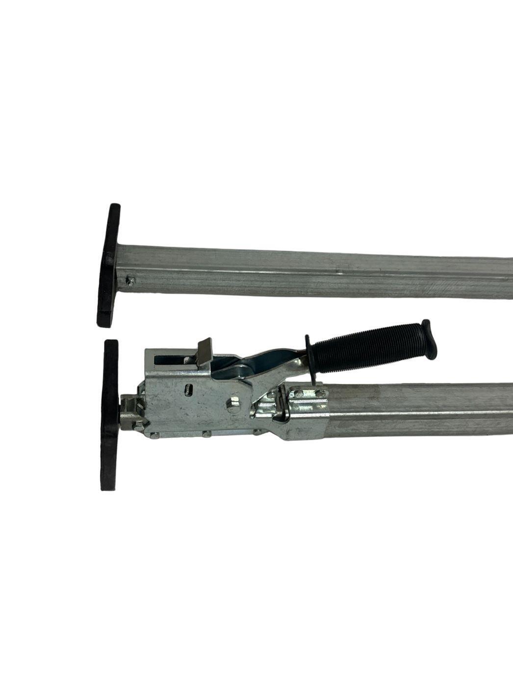 Heavy Duty Ratchet Load Lock Cargo Bar with Rubber Ends (Range 86"-104") 2 Pack