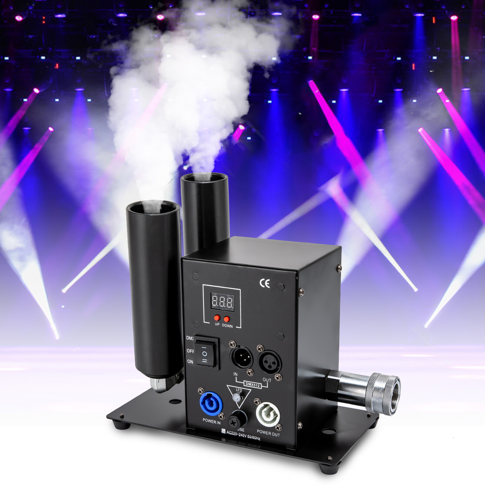 110V CO2 Jet Machine CO2 Night Club Effects Cannon Fog Machine DMX Stage Effect