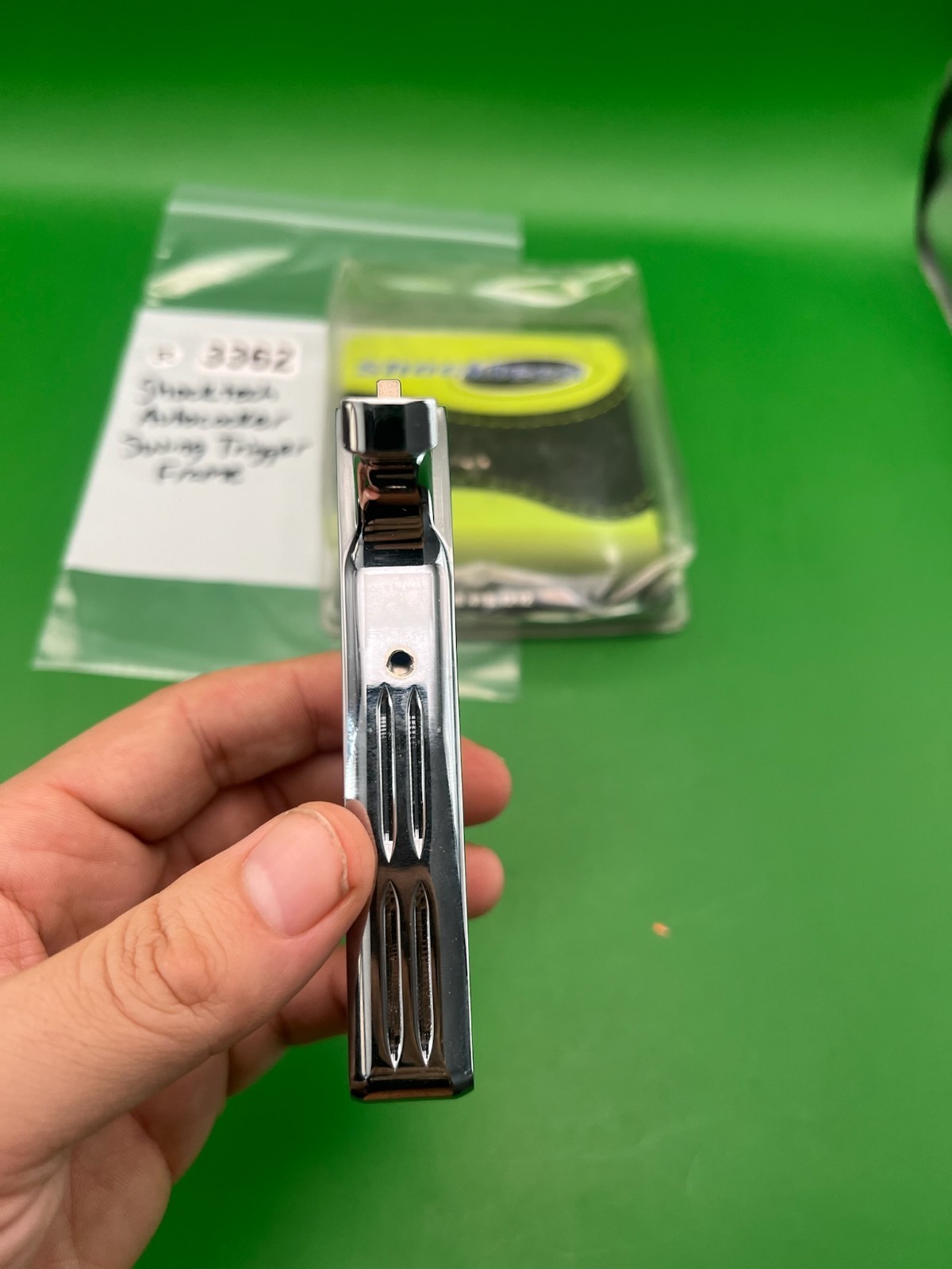 Shocktech Autococker Swing Trigger Frame Silver