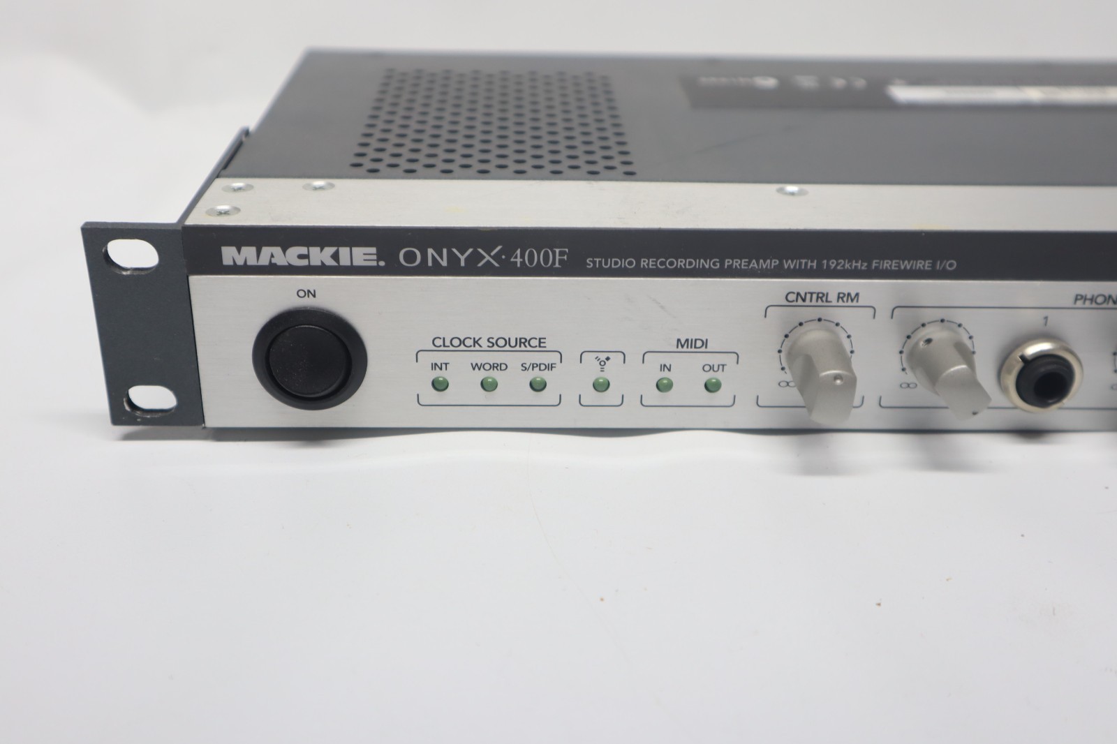 Mackie Onyx 400F Firewire Audio Computer Recording Mic Preamp Interface