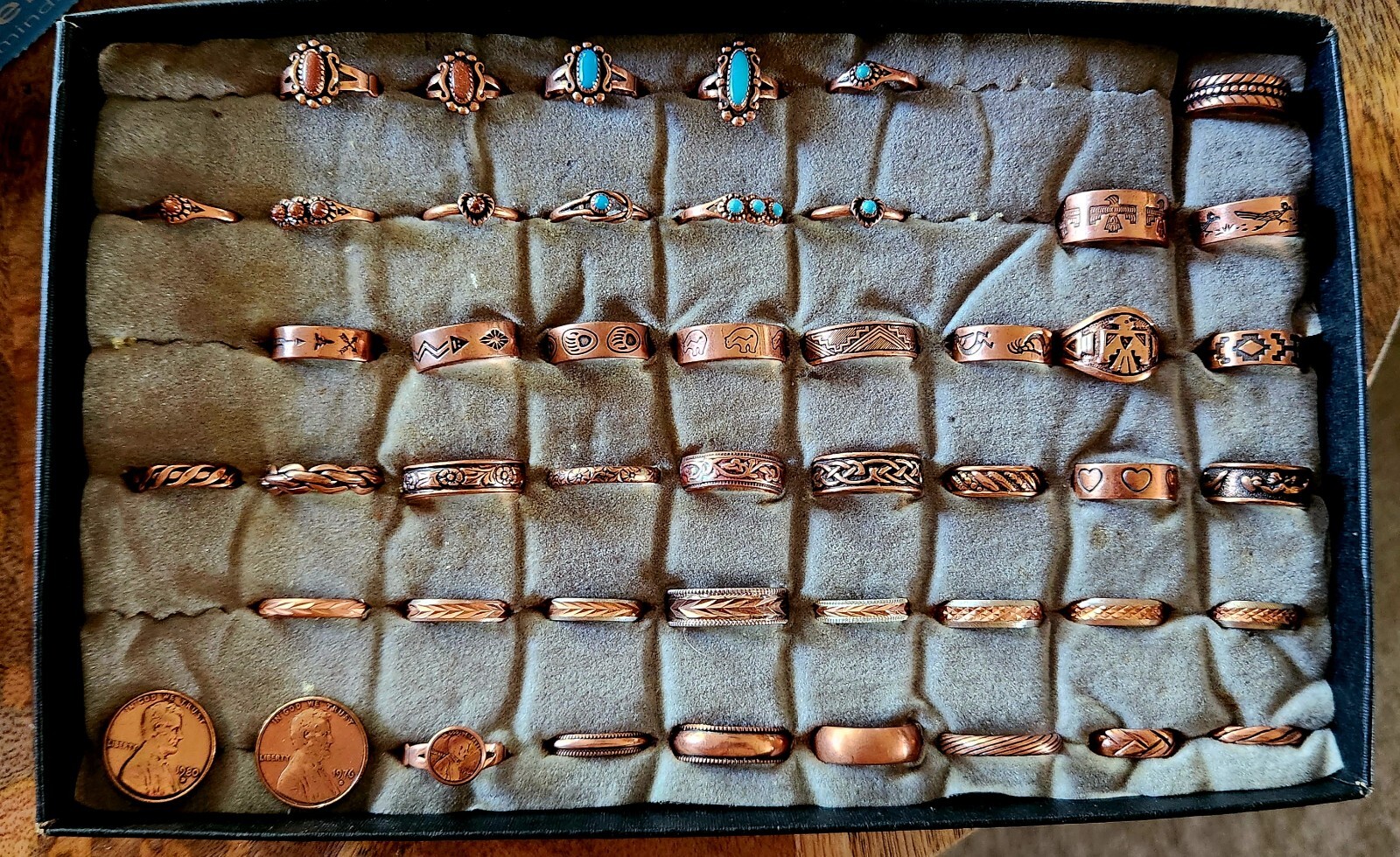 Hand Crafted Copper Ring~ Copper Wrapped Copper ~Healing Effects of Copper