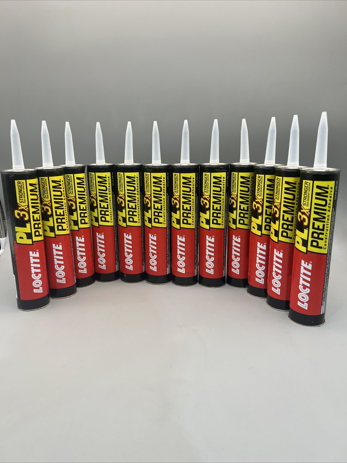 BOX/12 pcs Loctite PL 3X PREMIUM 10oz Construction Adhesive Strong Fast new