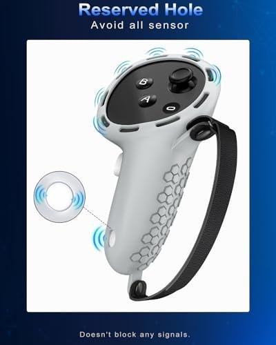 AMZDM Controller Grip for Oculus Meta Quest 3S Quest 3 VR Accessories Grips C...