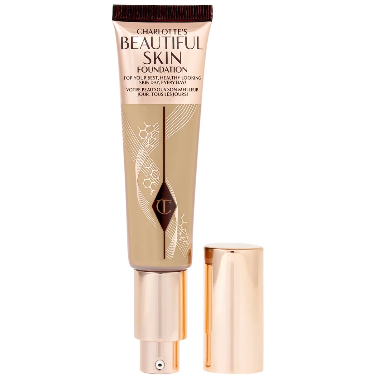 Charlotte Tilbury Beautiful Skin Medium Coverage Liquid Foundation #4 Neutral