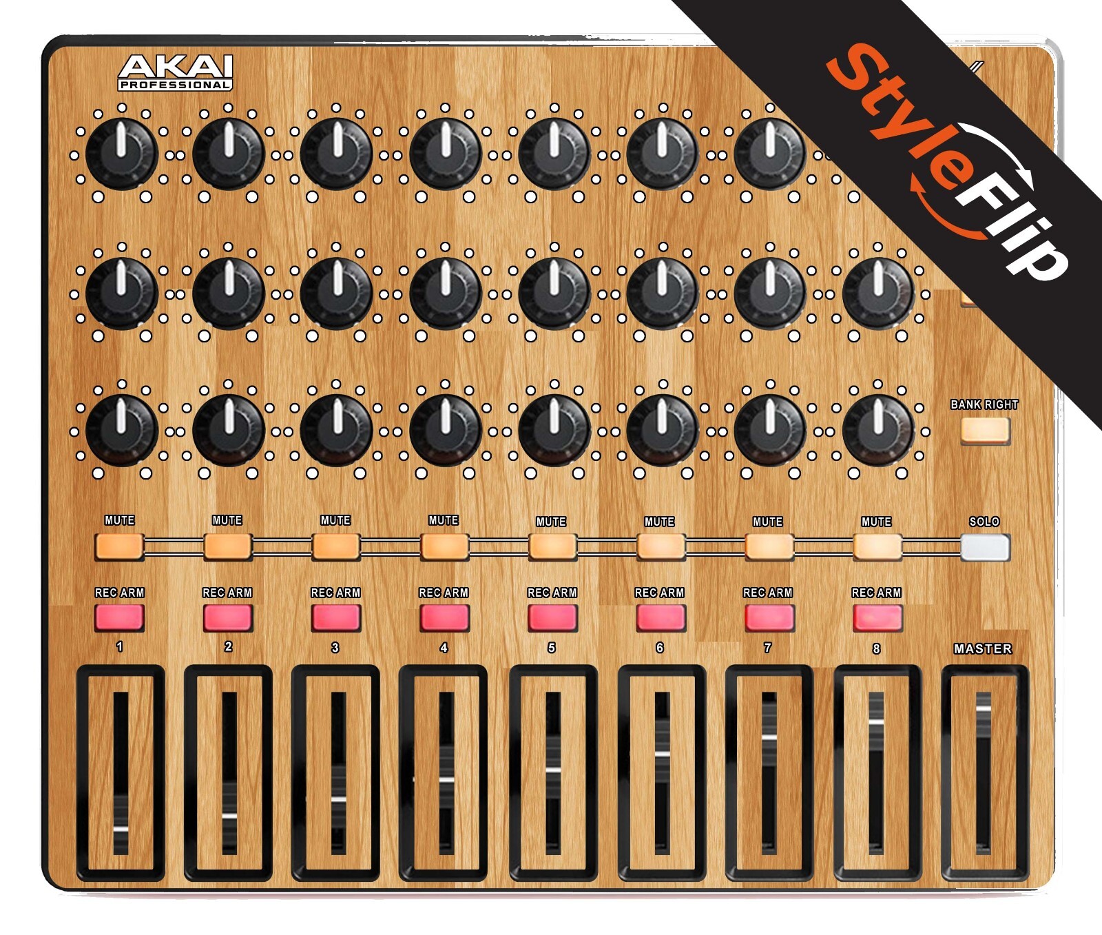Akai Midi Mix Skin | Wood #5 | Protective Decal | StyleFlip Skins