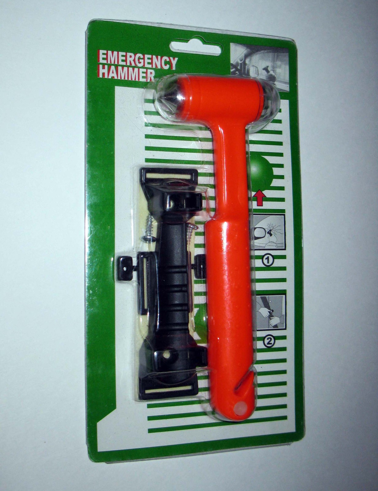 NEW Emergency Auto Life Rescue Hammer Vehicle Car Seatbelt Cutter Glass Breaker