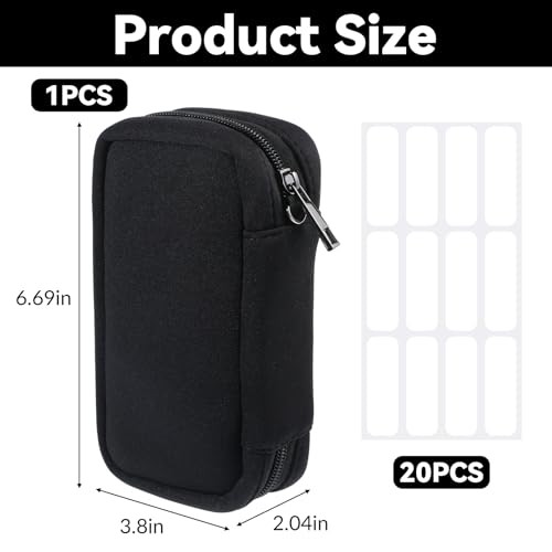 20 Slots USB Flash Drive Case, USB Organizer with Labels Flash Drive Storage