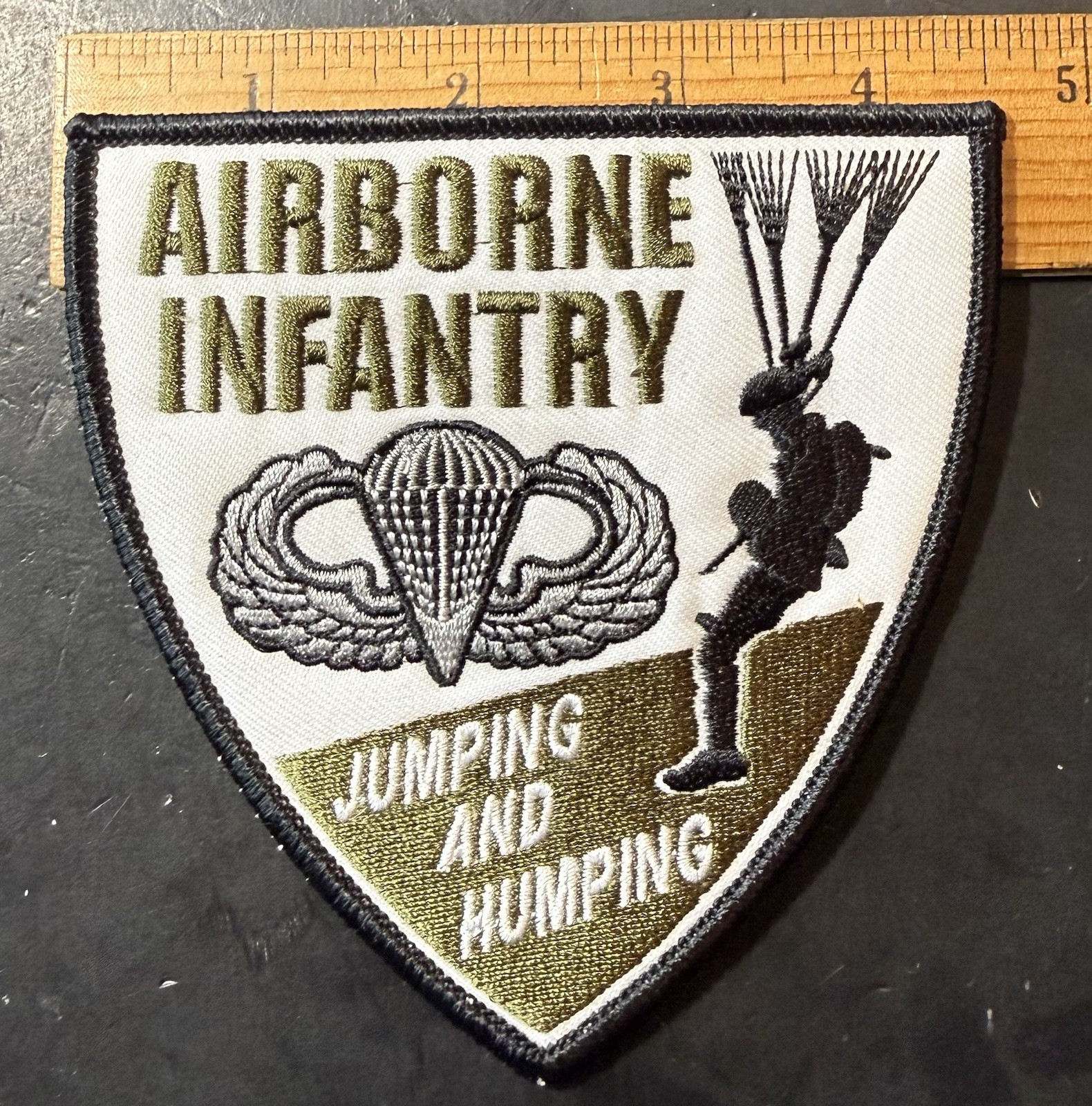 US Paratrooper - Airborne - Jump School - FT Benning - 11B Infantry - Jump Wings