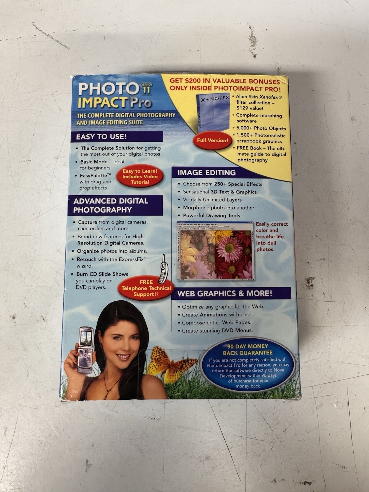 NOVA Development Photo Impact Pro Version 11 Windows Graphics Editing Suite CD