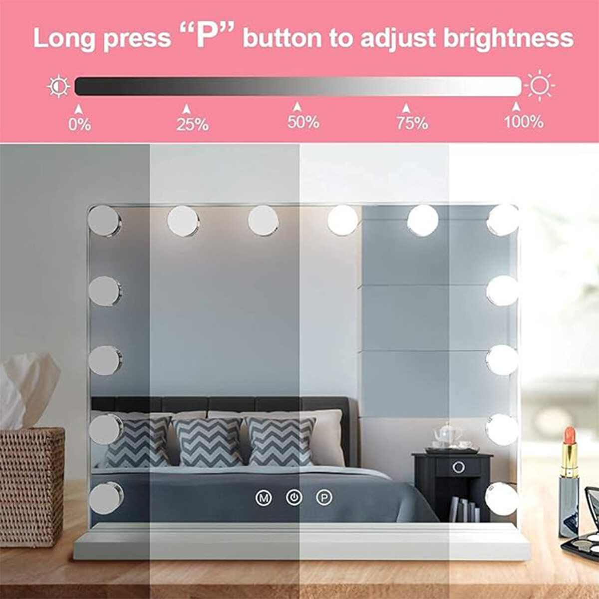 LED Cosmetic Bulb Dimmable Bulb Dressing Table Headlight