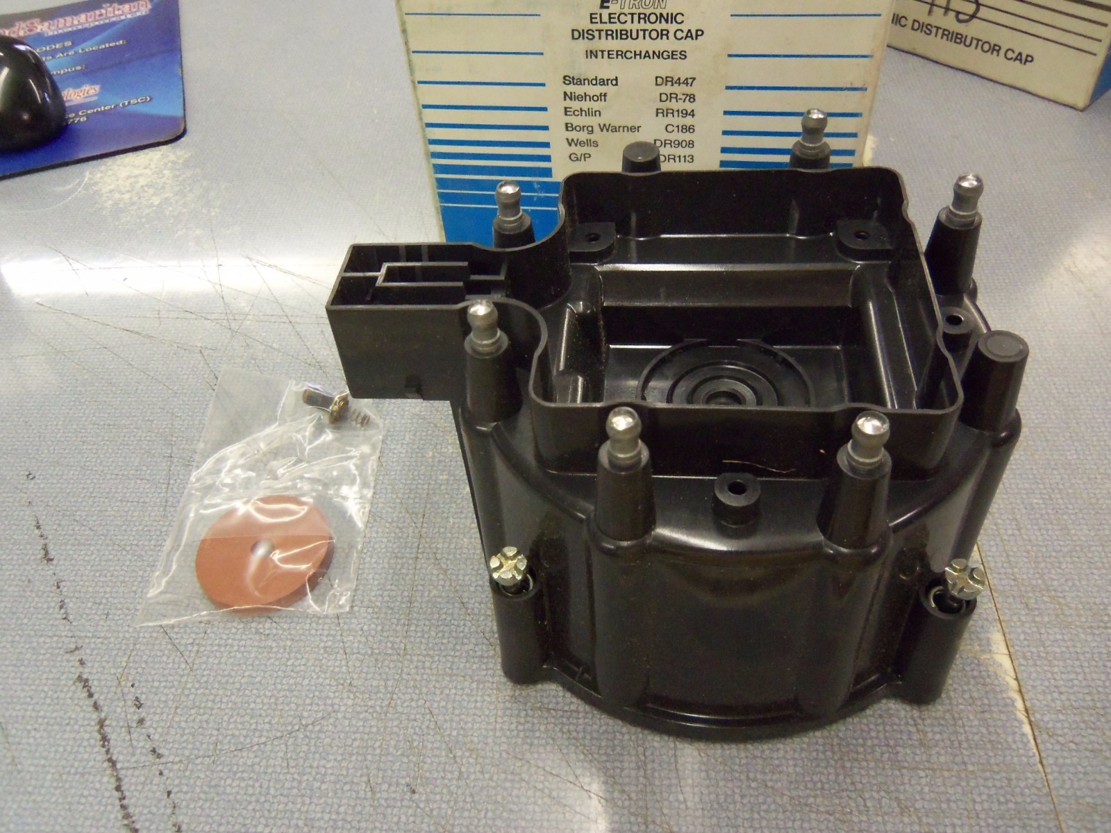 E-Tron Distributor Cap D333 DR-447 Fast FREE Shipping!!