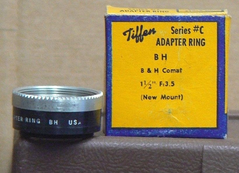 Tiffen Series C, BH Screw-On Lens Adapter w/Retaining Ring