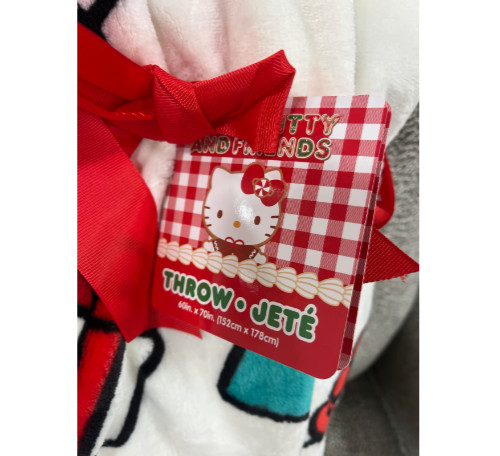 brand new hello kitty blanket ,,