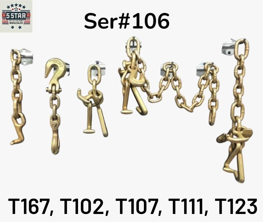Set#106 Mo Clamp Style 5 Pcs Tools Package FrameMachine Towing Tow Truck Wrecker