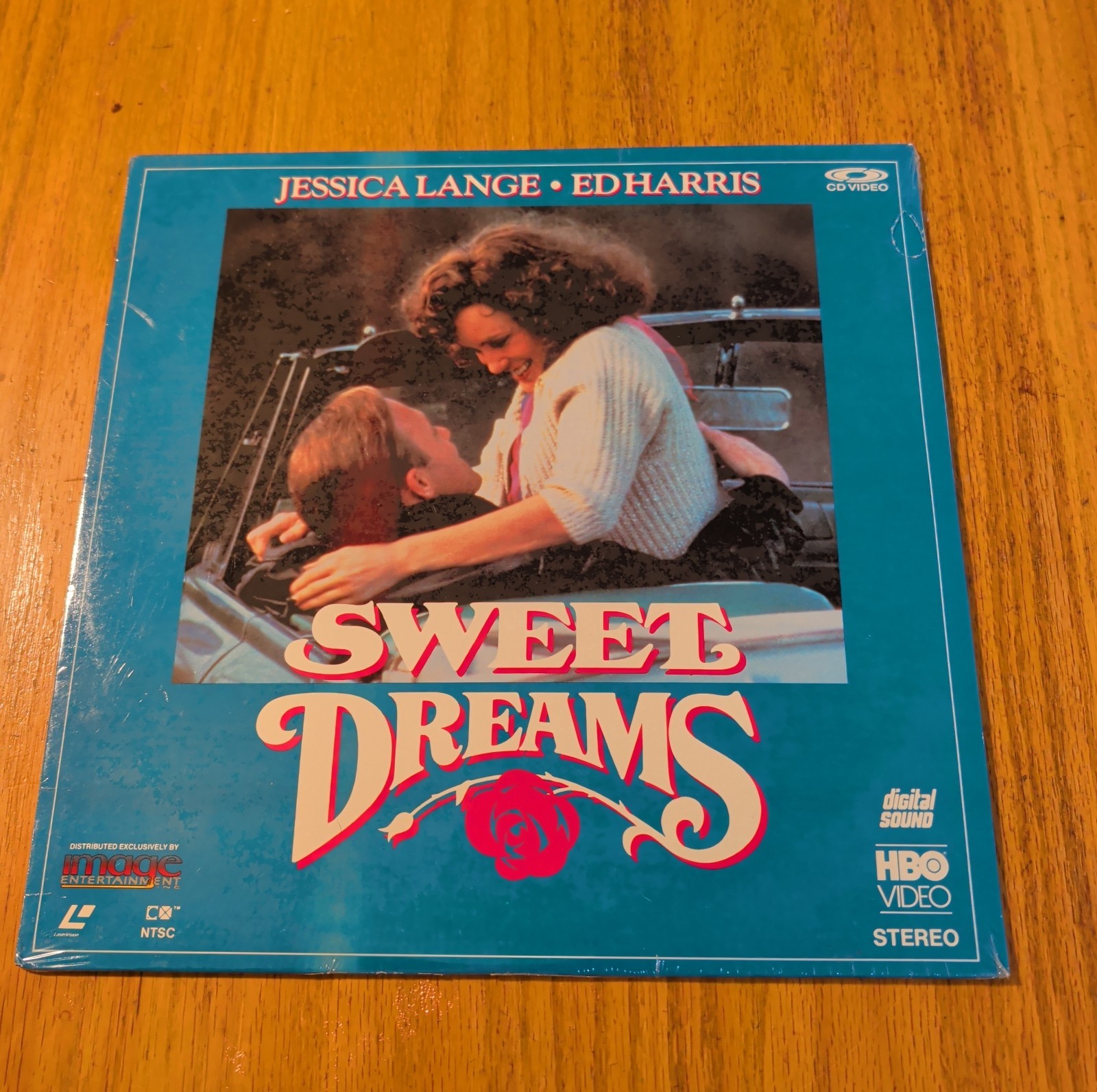 Sweet Dreams Laserdisc Jessica Lange Ed Harris Extended Play - Sealed
