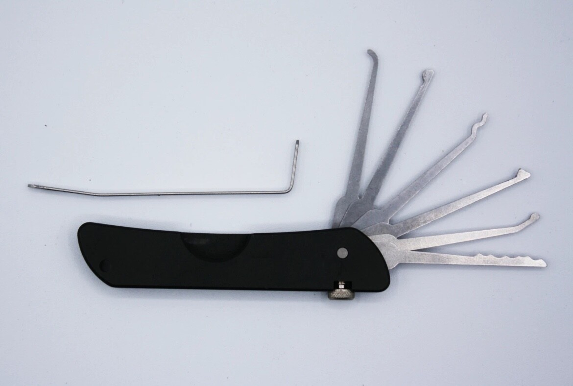 Folding Multi-Pick Set - 6 tools, color variations