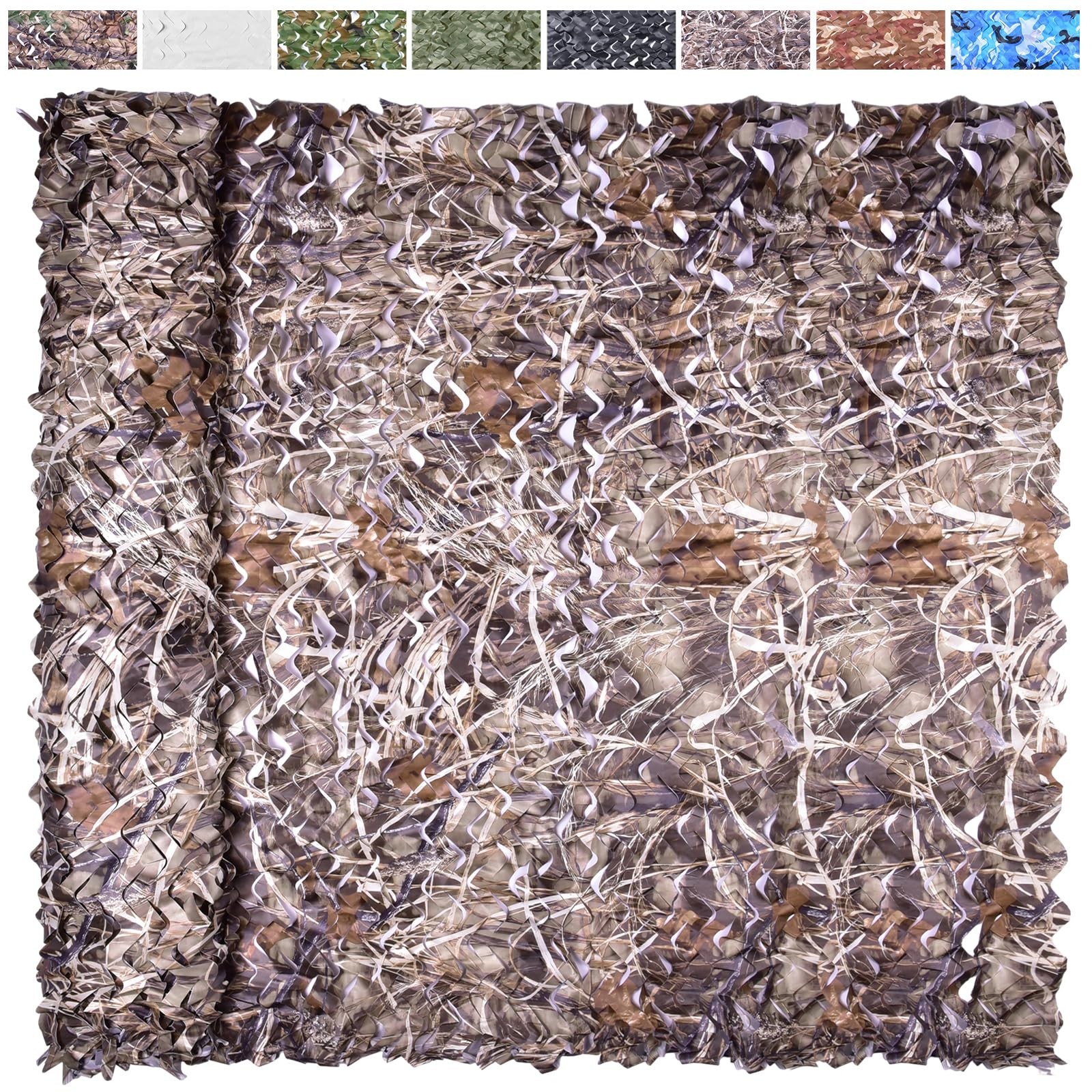 Camo Netting Camouflage Netting 20x20 10x20 10x10 Bulk Roll Burlap Camo Tarp ...