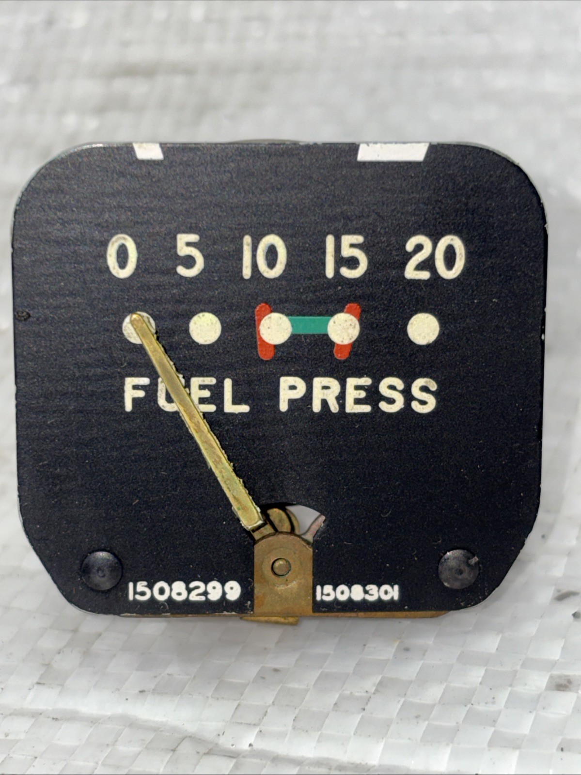 Fuel Pressure Gauge, 1508299 1508301 Model 35 Bonanza With Ps5 C Carb TESTED!