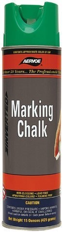 Aervoe 219 Green Spray Chalk