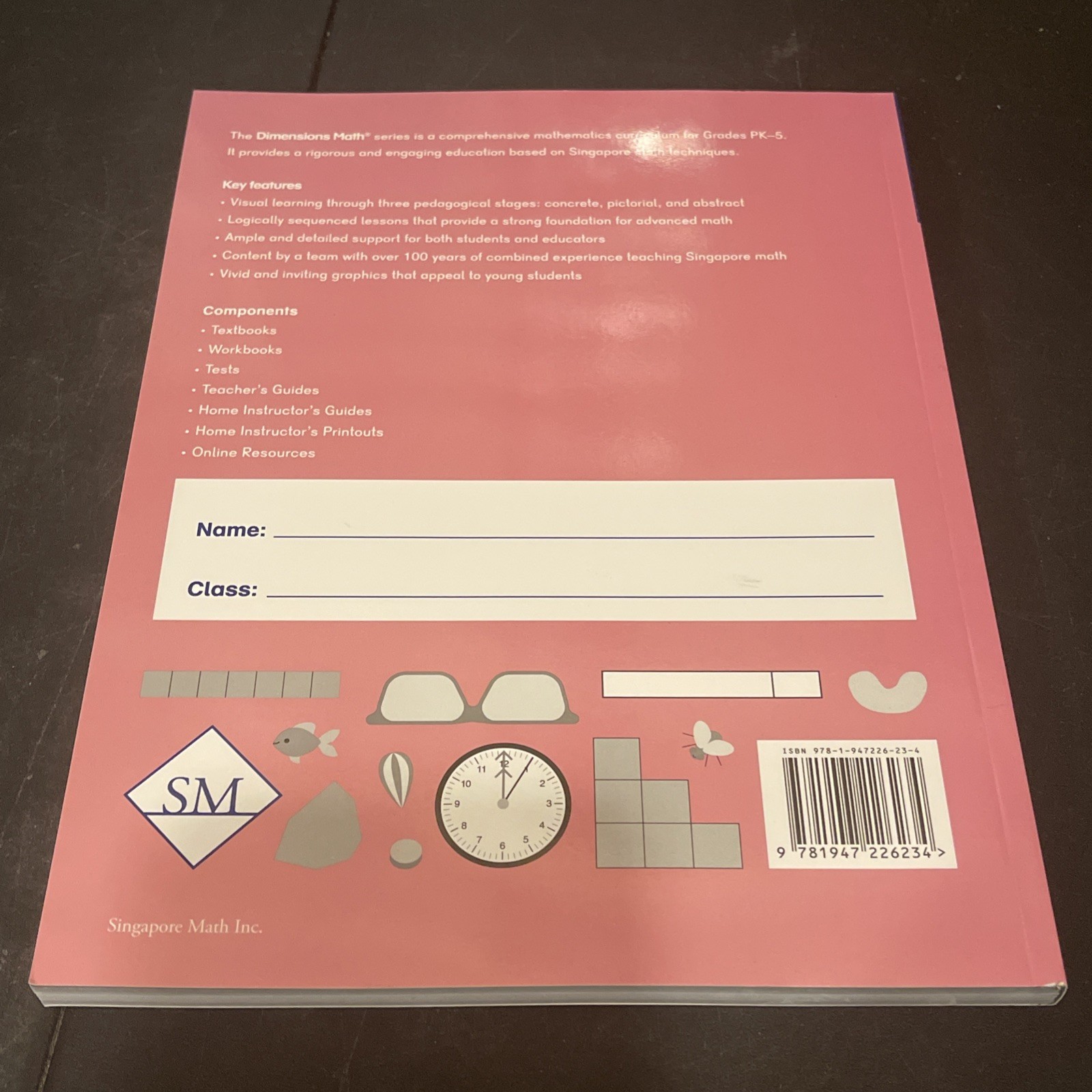Dimensions Math Workbook 3B (Trade Paperback)