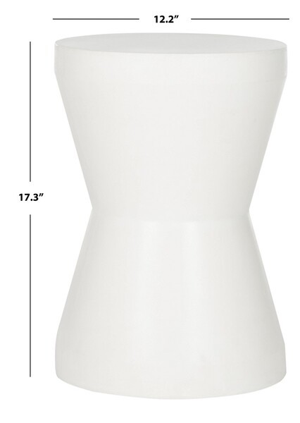 Safavieh TORRE IN/OUTDOOR ACCENT STOOL, Reduced Price 2172779085 VNN1001B