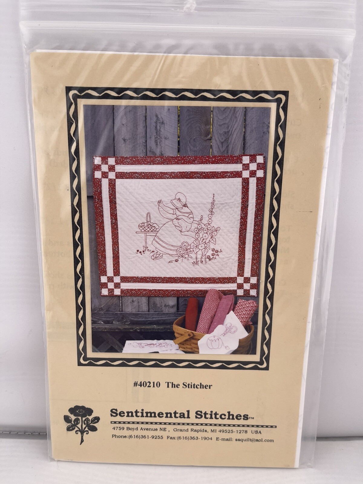 The Stitcher Embroidery Design Sentimental Stitches #40210