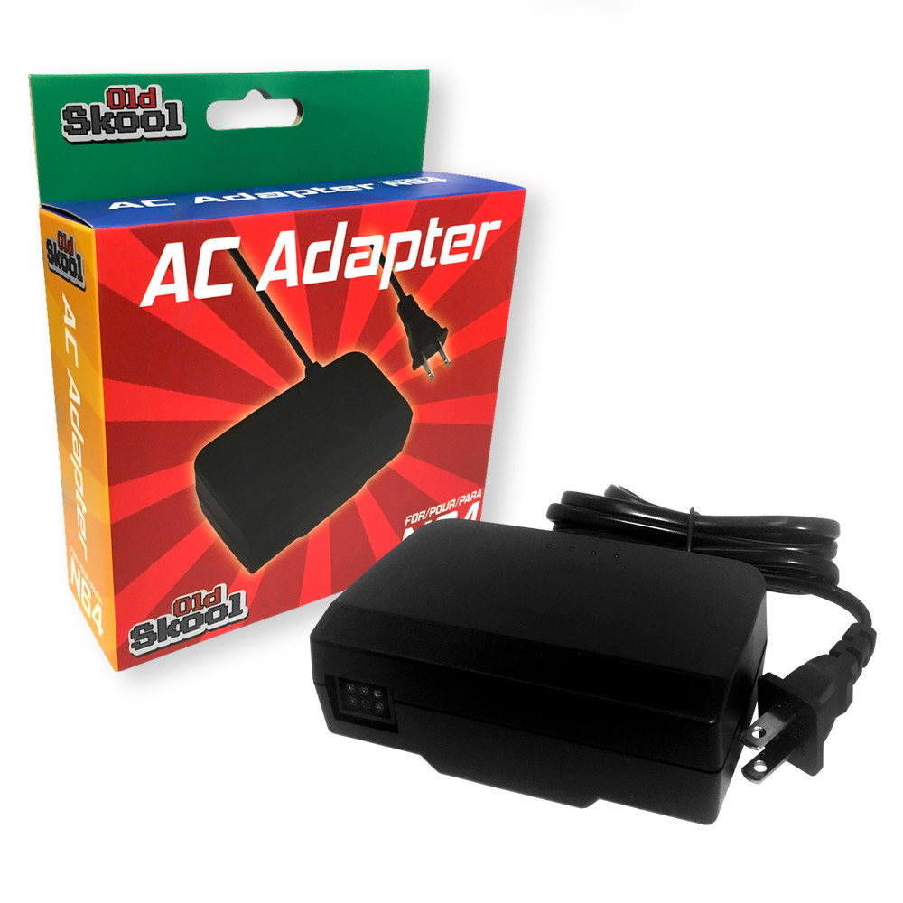 Old Skool Nintendo 64 AC Power Adapter N64
