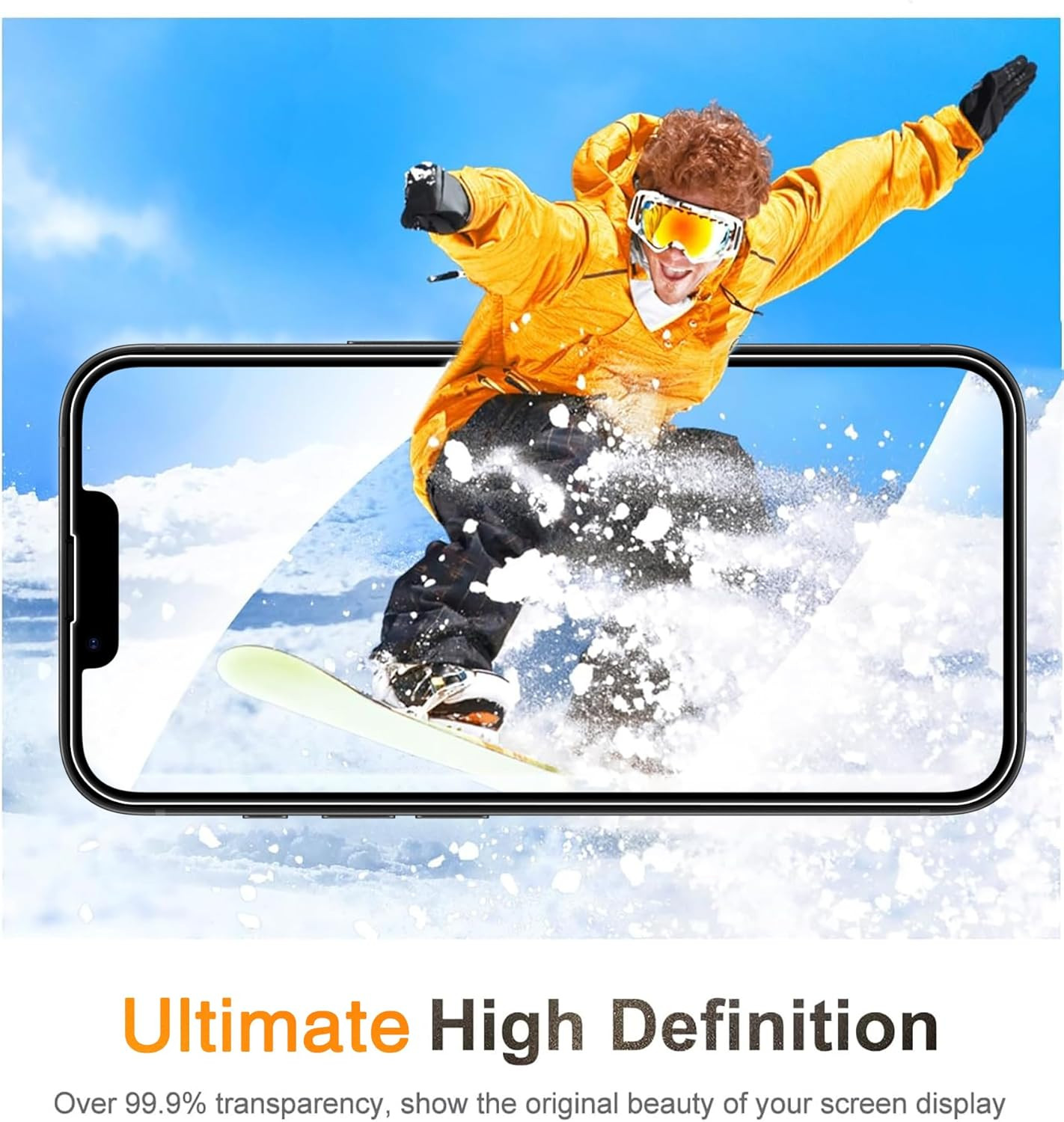 3 Pack Tempered Glass Screen Protector for Iphone 16E/Iphone 17E with 3 Pack ...