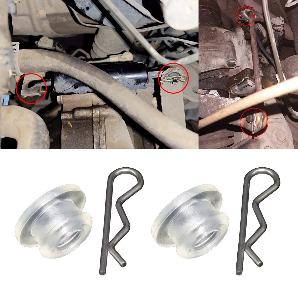 Manual Shift Lever Bearing Bushing Securing Spring For VW Jetta Golf Seat Ibiza