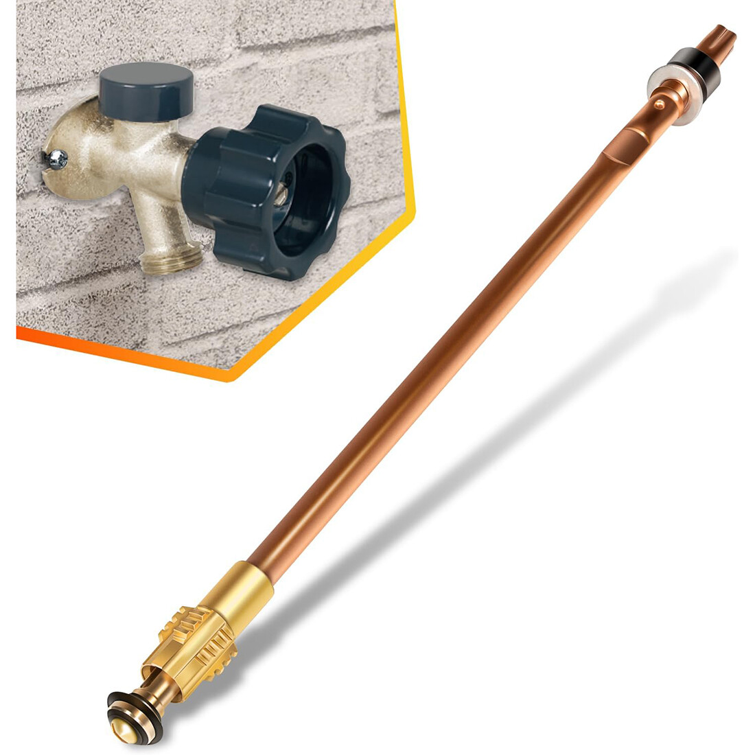 Mansfield 500 Series Stem 123-0093 For Pier M-123-0093 8-Inch Hydrant Sillcock