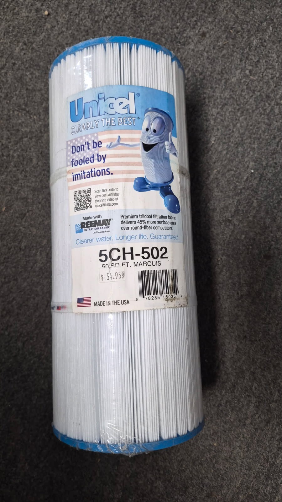 Unicel 5CH-502 Marquis Spa Filter Replacement Cartridges, 50 sq ft hot tub