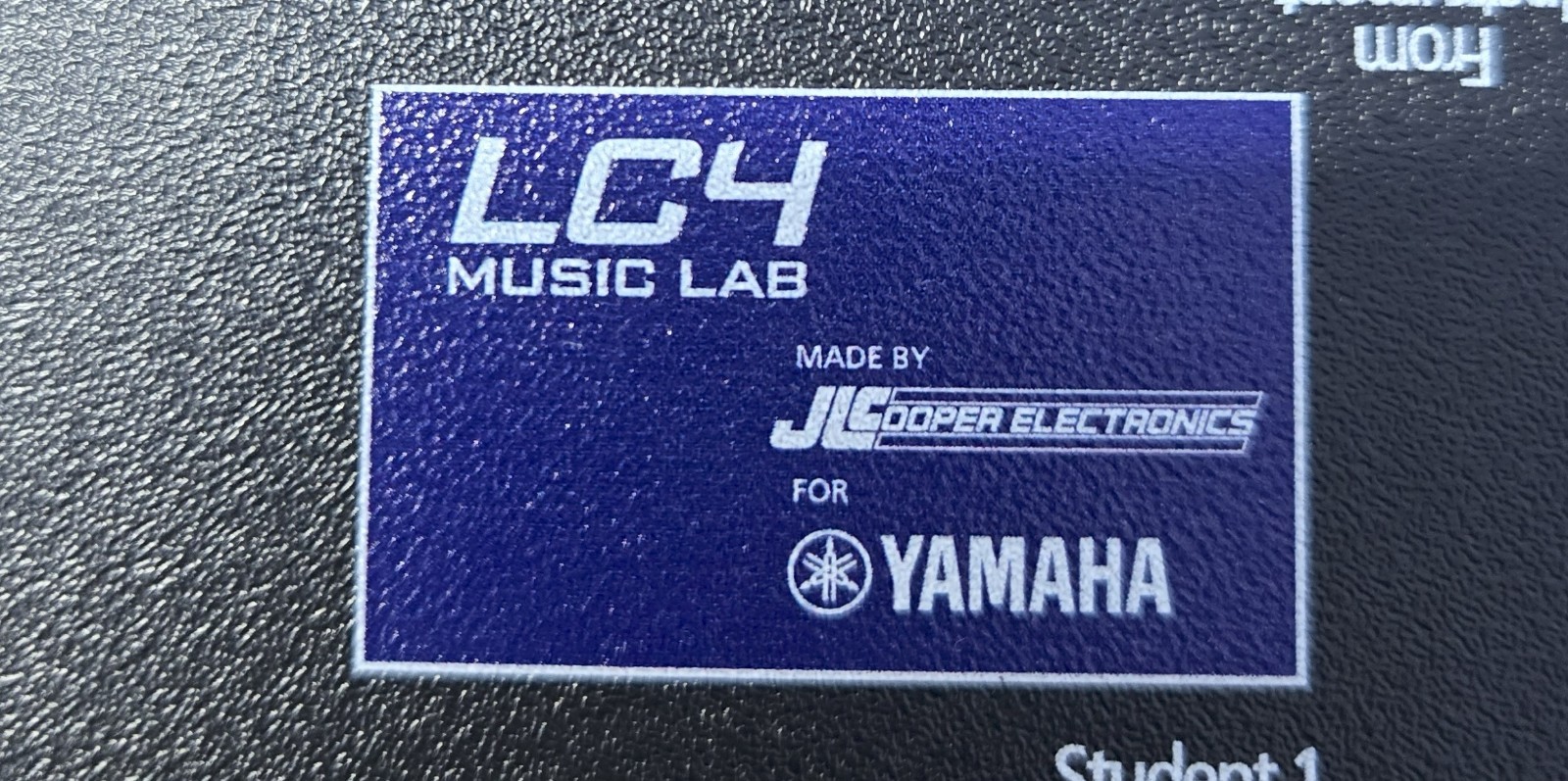 YAMAHA IBX4 INSTRUMENT BOX LC4 MUSIC LAB
