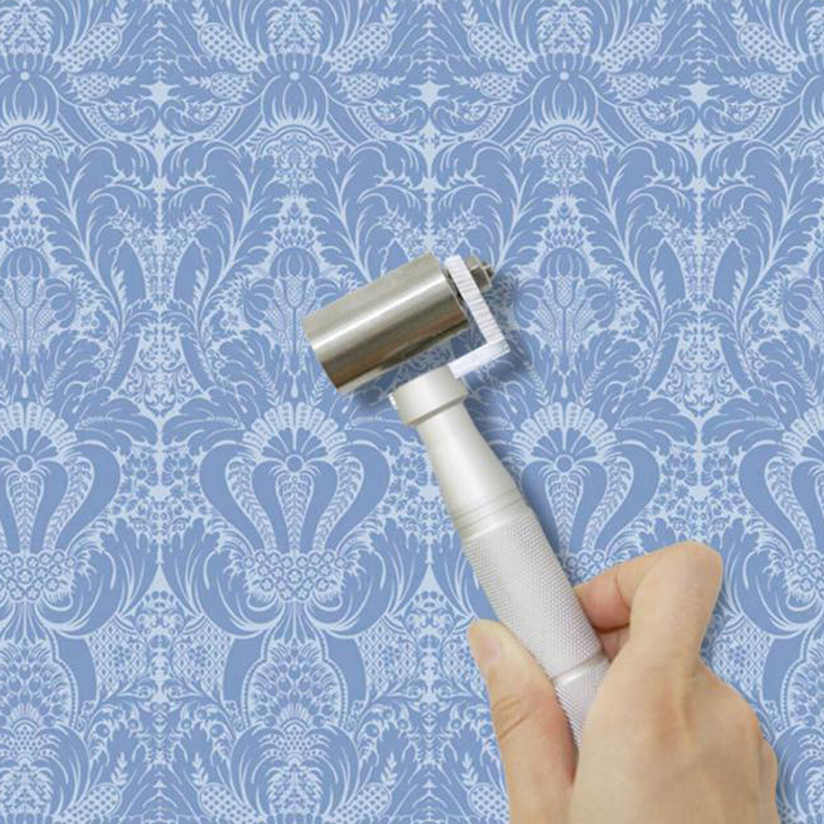 Stainless Steel Wallpaper Seam Roller Home Seamed Wall Paper Hand Smoothing Tool