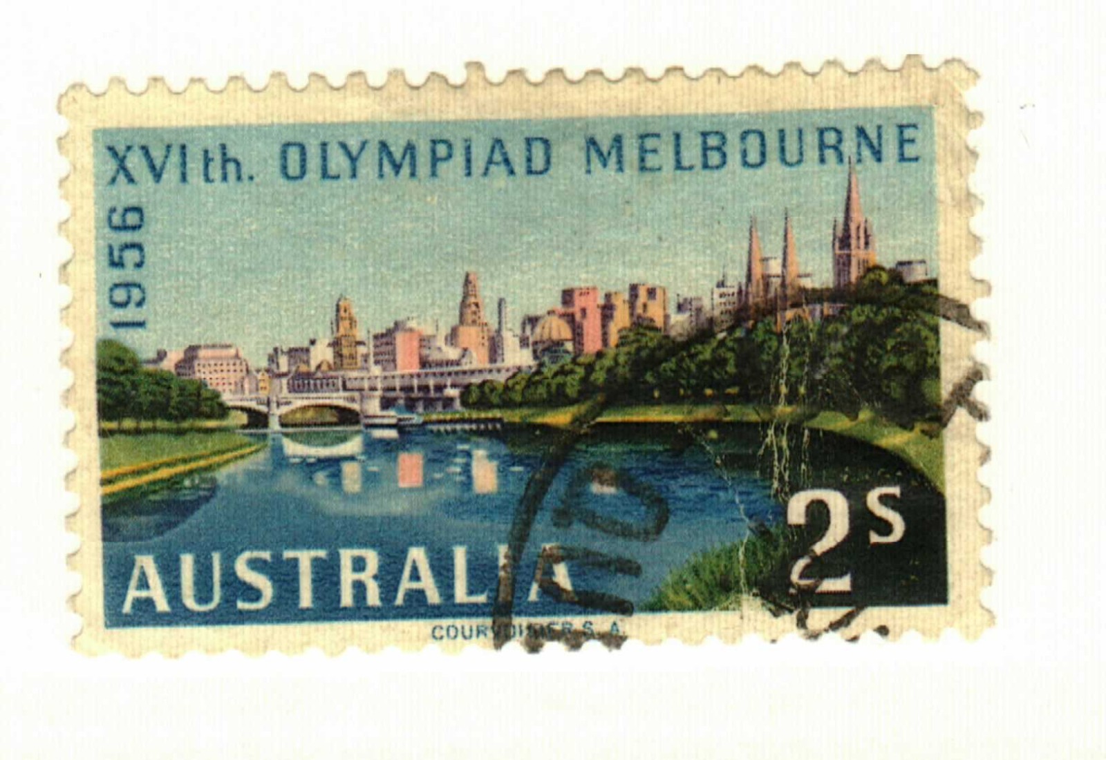 Australia #291 used Olympics Melbourne