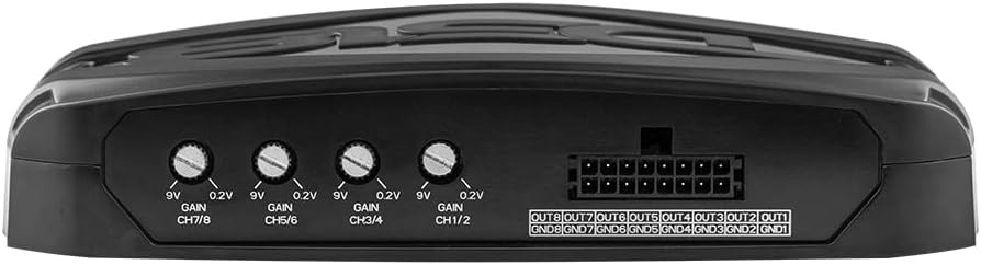 DS18 DSP8.8BT 8-CH IN / 8-CH OUT DIGITAL SOUND PROCESSOR (DSP) w/ BLUETOOTH