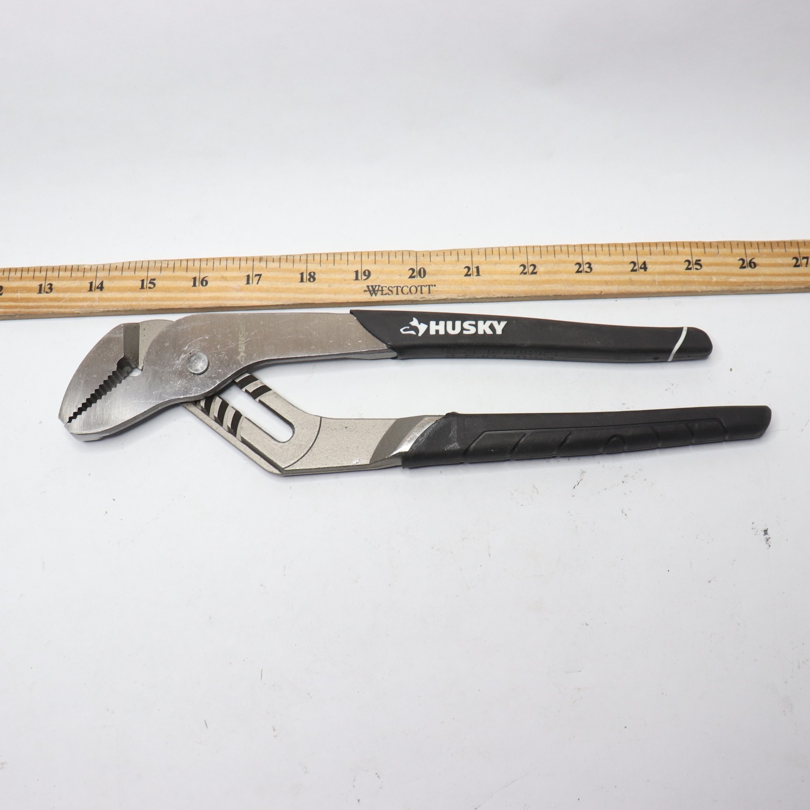 Husky Straight Jaw Groove Joint Pliers 12"