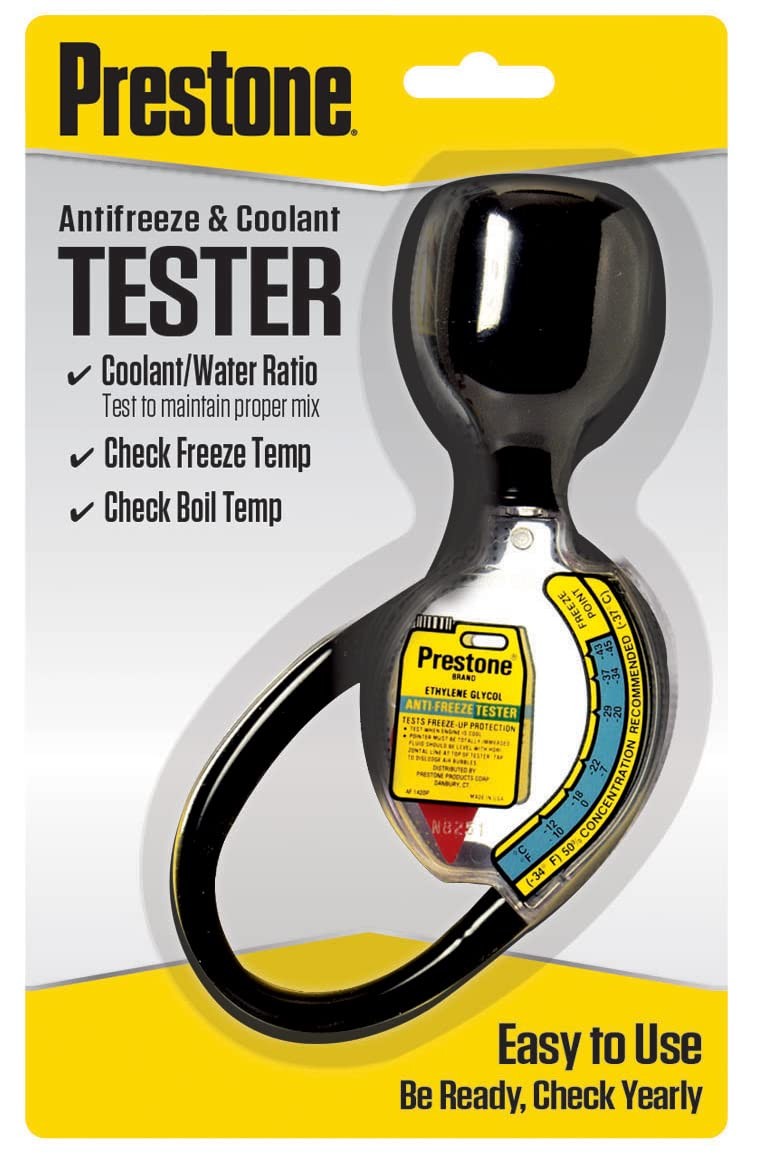 Prestone AF-1420 Antifreeze / Coolant Tester, Multi Pack of 1