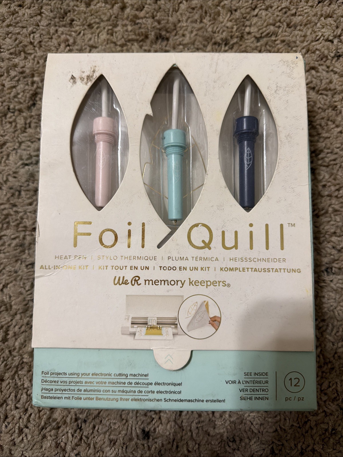 American Crafts We R Memory Keepers Foil Quill All-in-one Kit NEW