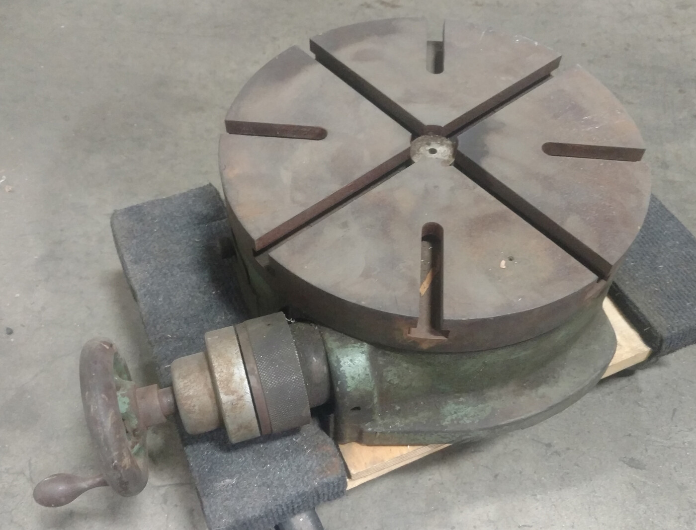 Kenco 10"  Horizontal Rotary Table Made in Los Angeles CA USA