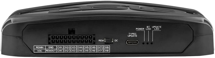 DS18 DSP8.8BT 8-CH IN / 8-CH OUT DIGITAL SOUND PROCESSOR (DSP) w/ BLUETOOTH